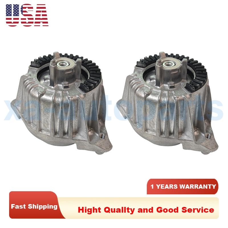 2Pcs Front Left+Right Engine Mounts Motor Mounting 2122407217 For Benz W212 E200