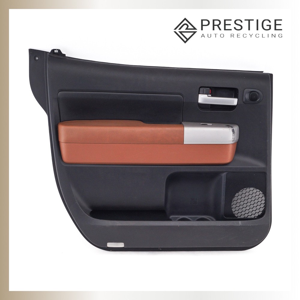 2007-2010 TOYOTA TUNDRA Door Panel Trim Interior Rear Left Black 67640-0C170-C2