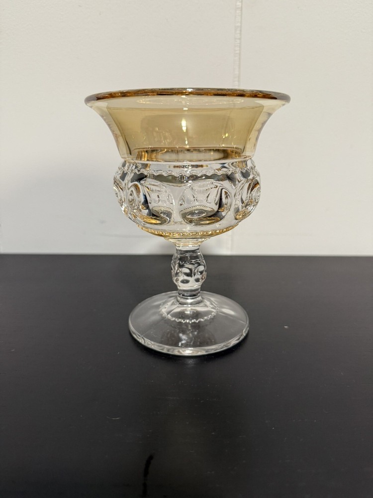 Tiffin Franciscan Kings Crown Wine Glass 5 1/4
