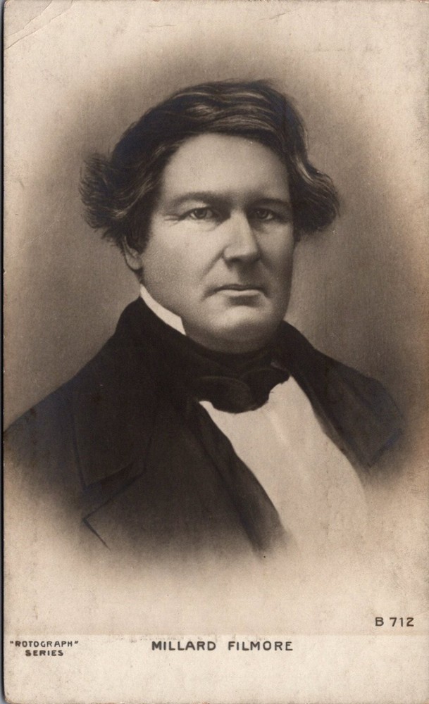 Millard Fillmore Portrait Postcard - Rotograph Series - US President