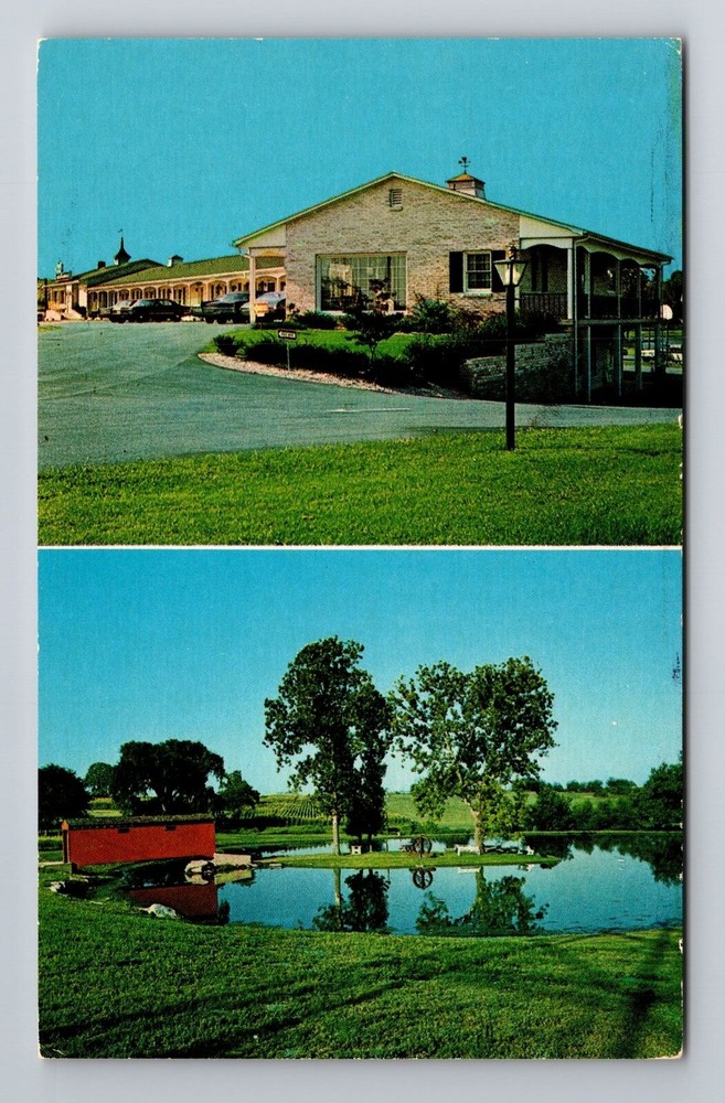 Willow Street PA-Pennsylvania, Willow Valley Motor Inn Souvenir Vintage Postcard