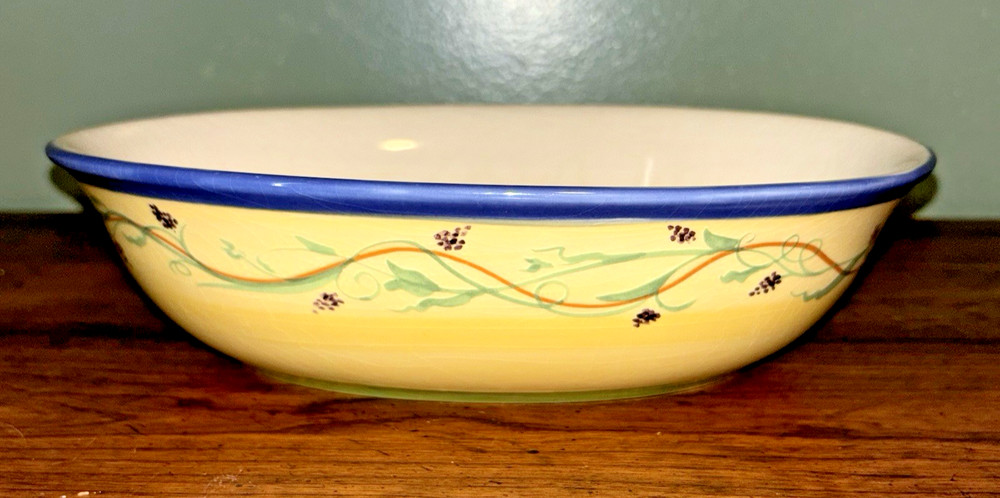 Pfaltzgraff Secrets of Pistoulet Jana Kolpen Oval Serving Bowl 10
