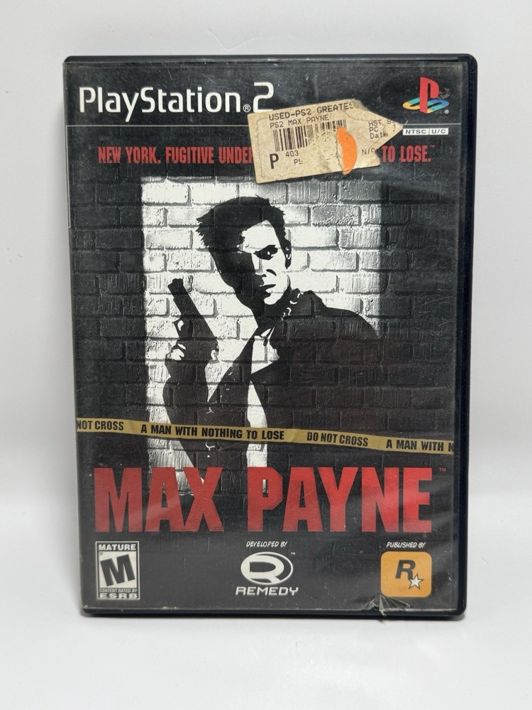 Max Payne PS2 PlayStation 2 Complete CIB