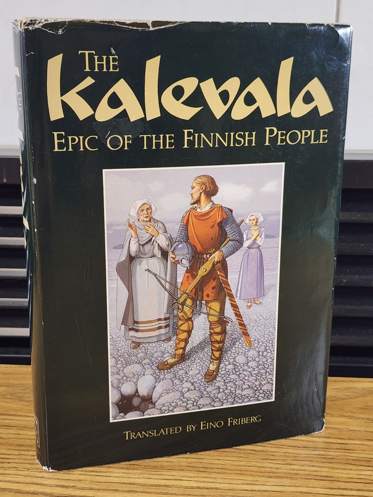 The Kalevala, Epic of the Finnish People, 1988 hardcover translated Eino Friberg