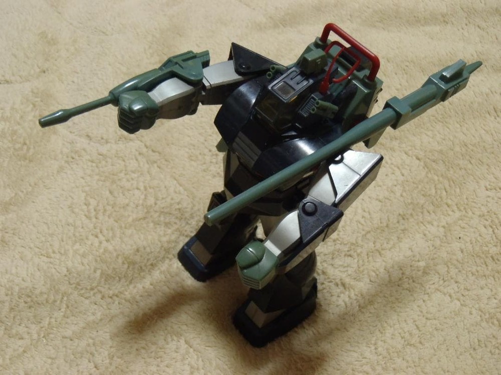 Vintage Chogokin Dougram Dual Model 1 72 Approximately 14cm Working Condition 11