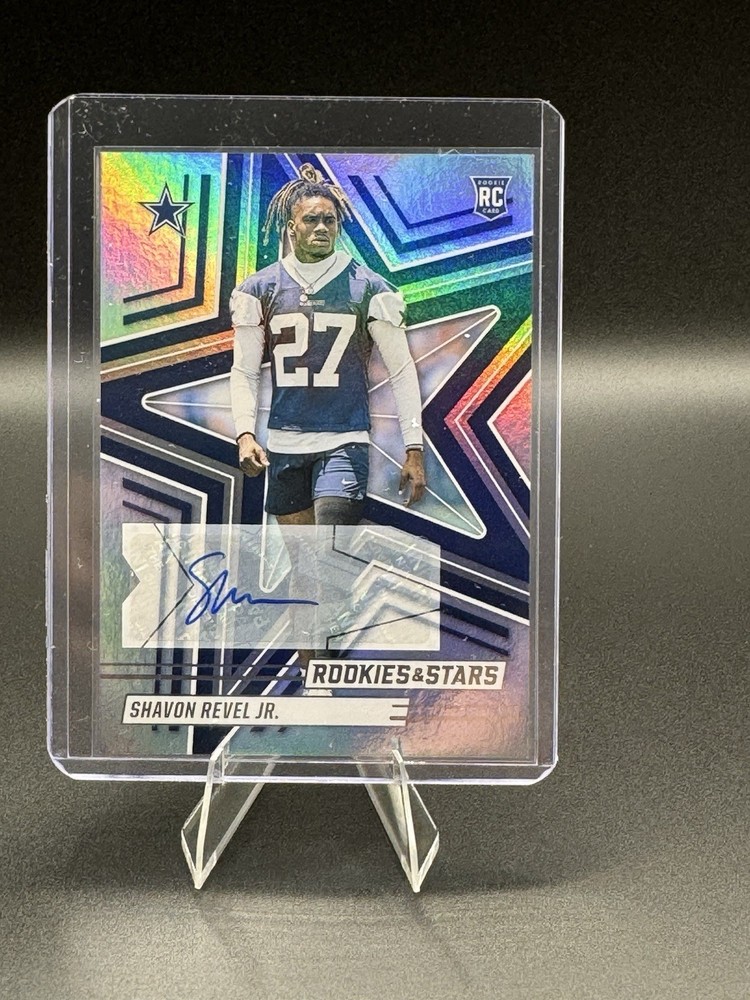 2025 Panini Rookies & Stars Shavon Revel Jr. Cowboys Rookie Autograph #176