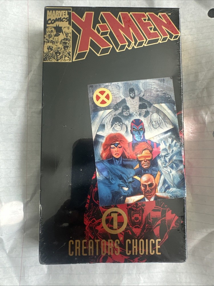 X-Men Creator's Choice Night of the Sentinels VHS Tape Pizza Hut 1992 New Sealed