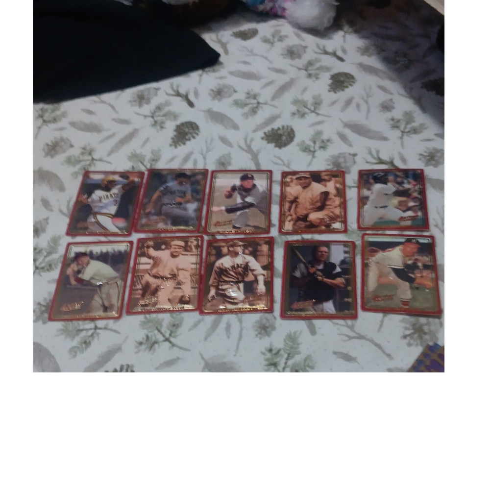 Action Packed All-Star Gallery MLB Baseball Trading Cards Lot 10