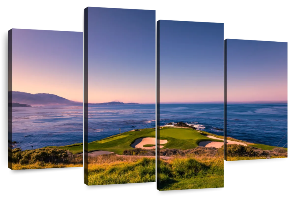 Pebble Beach Blue Sky Wall Art
