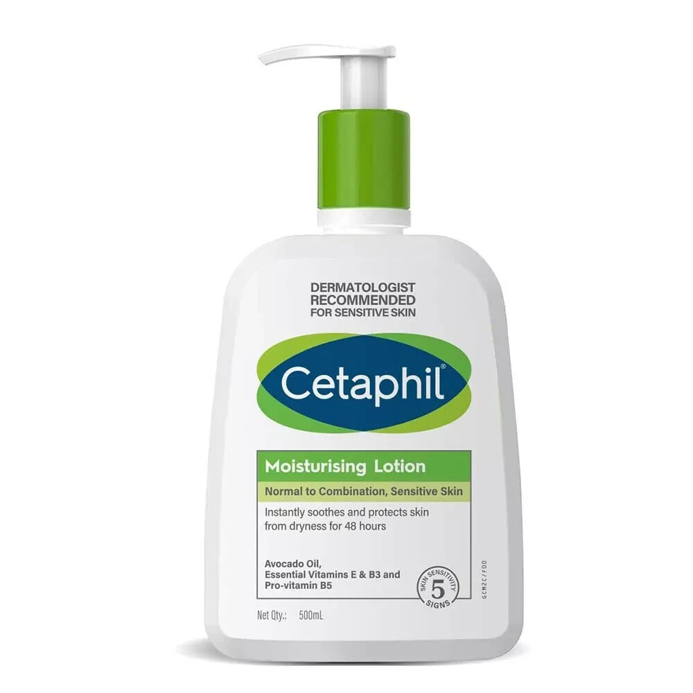 Cetaphil Moisturising Lotion for Face and Body 250ml or 500ml Hydrating Skincare