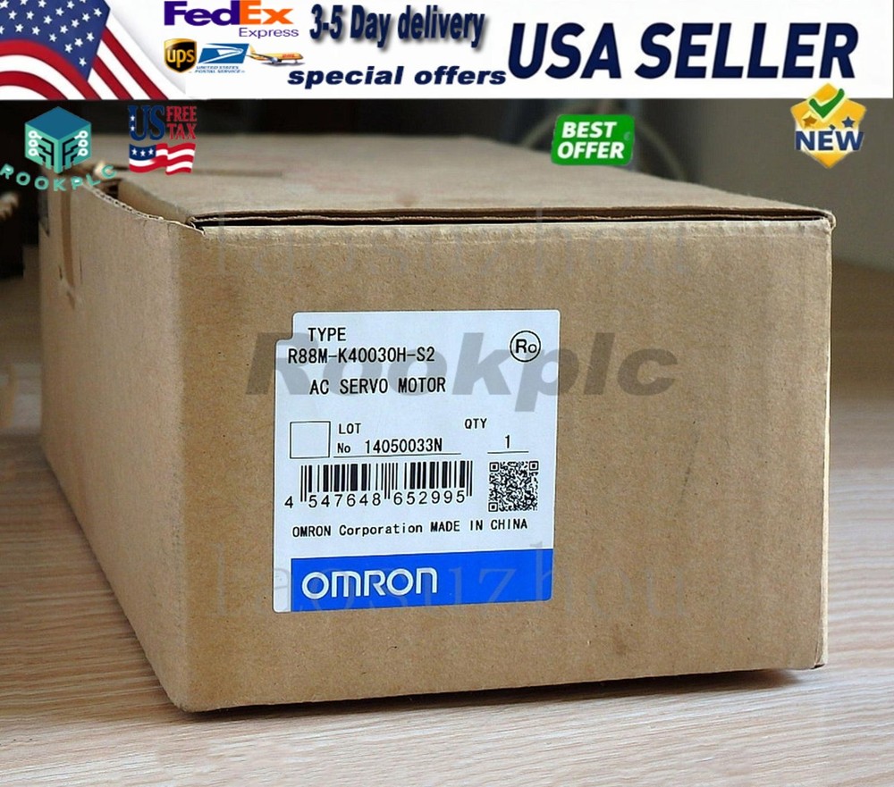 1PC New Omron R88M-K40030H-S2 Servo Motor In Box Fast Shipping