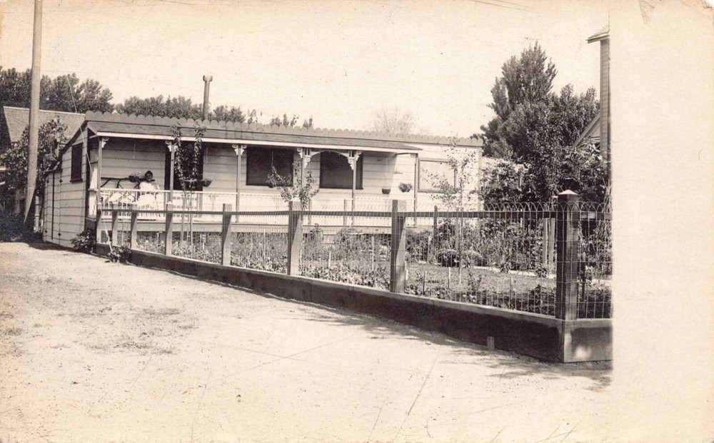 Real Photo Postcard of a Home in Sacramento, California