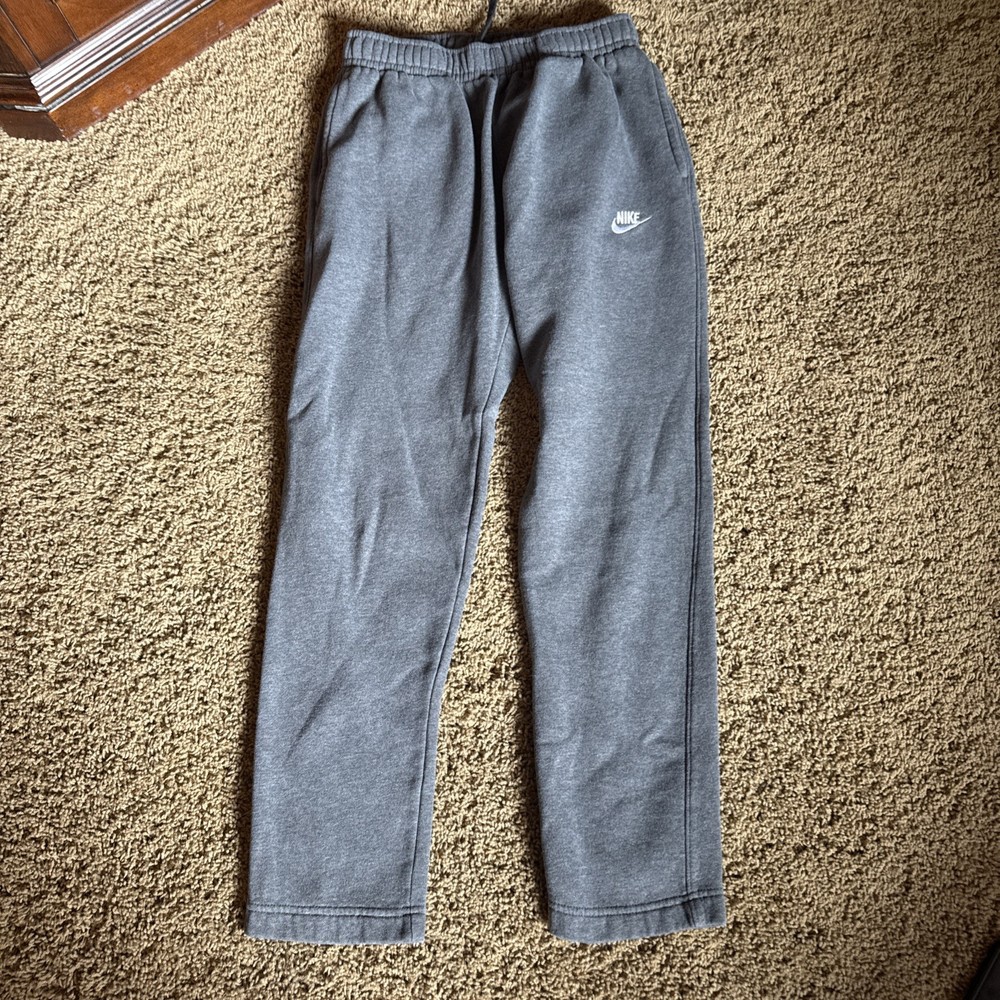 Nike Men's Sweat Pants Gray, Size Small