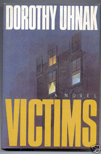 Dorothy Uhnak's Victims 1986 Hardcover Crime Thriller Novel