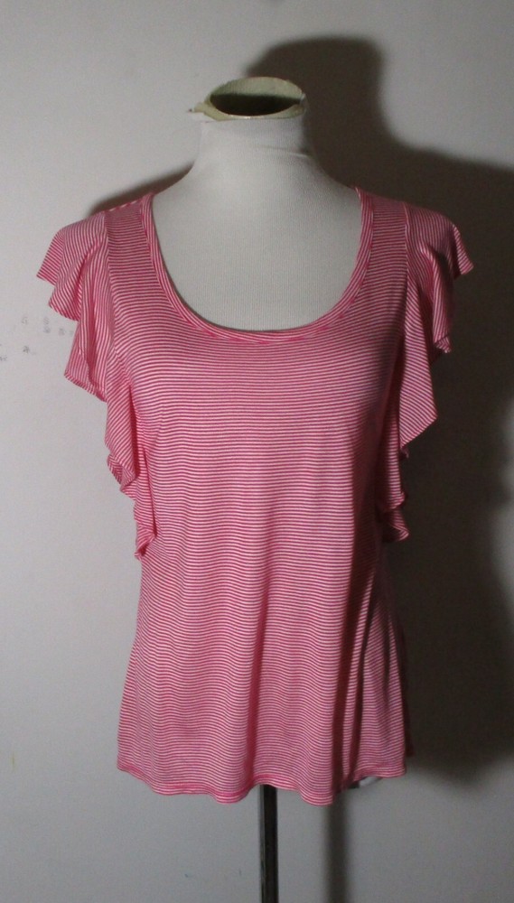 BANANA REPUBLIC Pink 100% Rayon Sleeveless Top Size XS