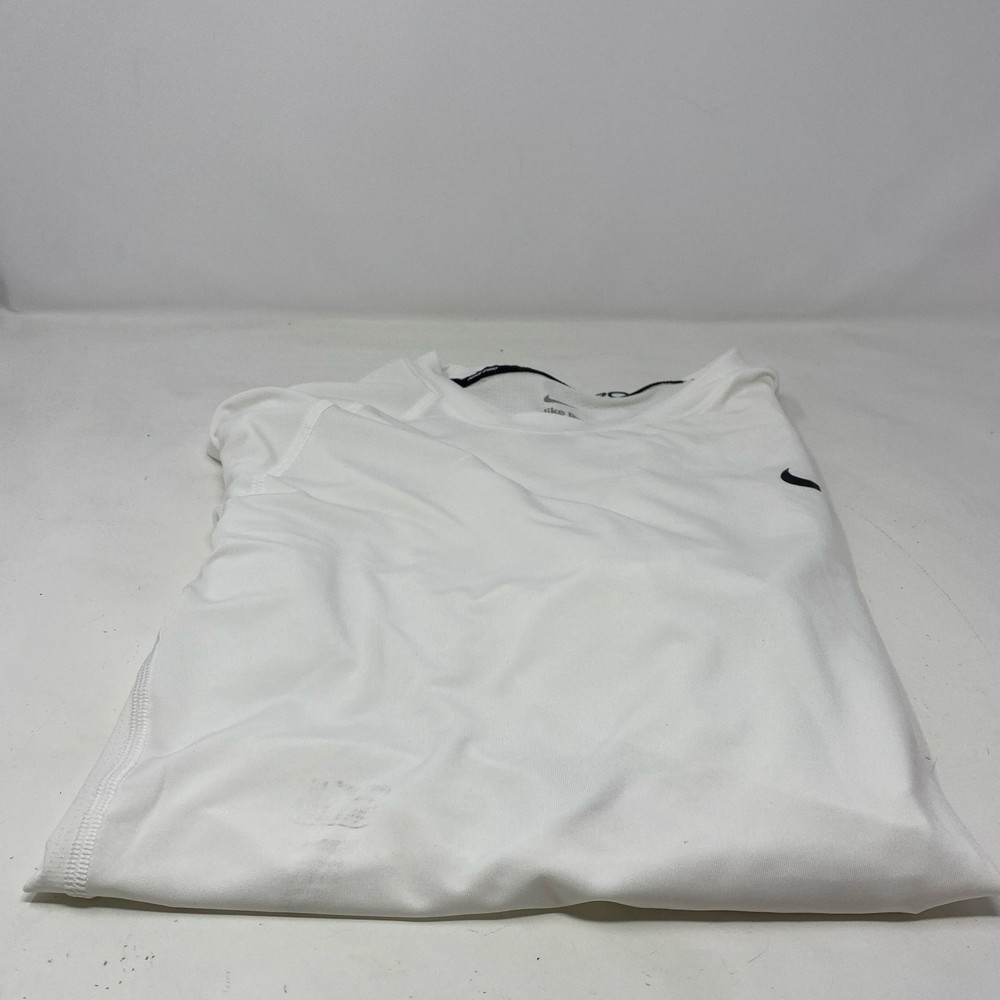 Nike Pro Dri-FIT Men's Slim Short-Sleeve Top White L