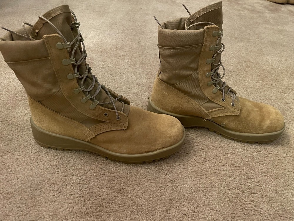 Altama Combat Military Boots Hot Weather Coyote Brown Size 11 1/2 W