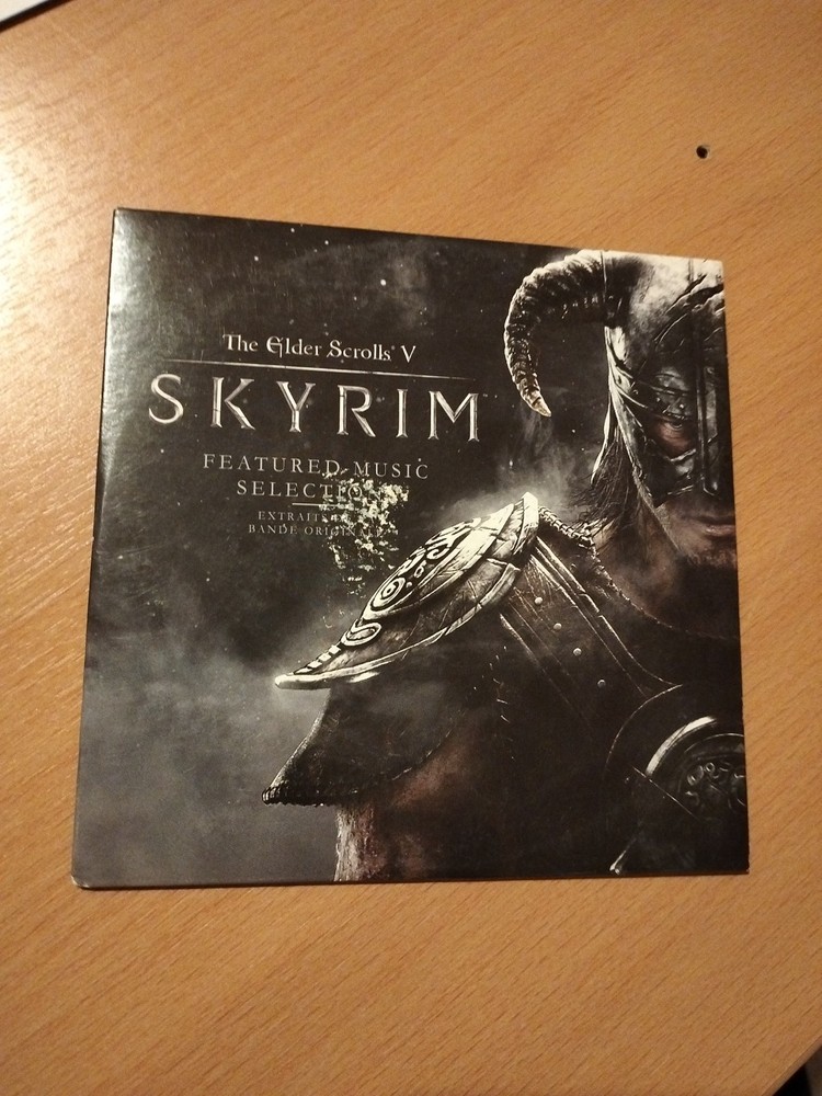 The Elder Scrolls V Skyrim - Gaming Music Selection CD - Merch Im Pappschuber ⚡