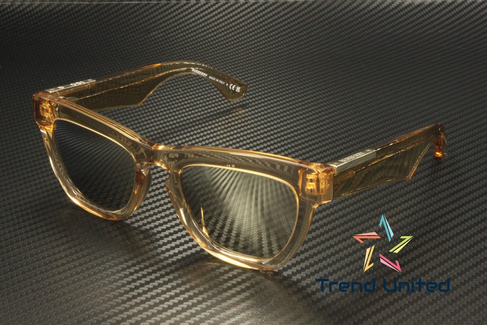 BURBERRY BE4415U 40635A Brown Light Brown Mirror Gold 52 mm Women's Sunglasses