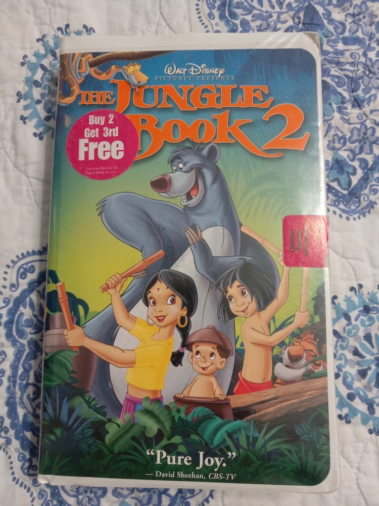 The Jungle Book 2 Vhs