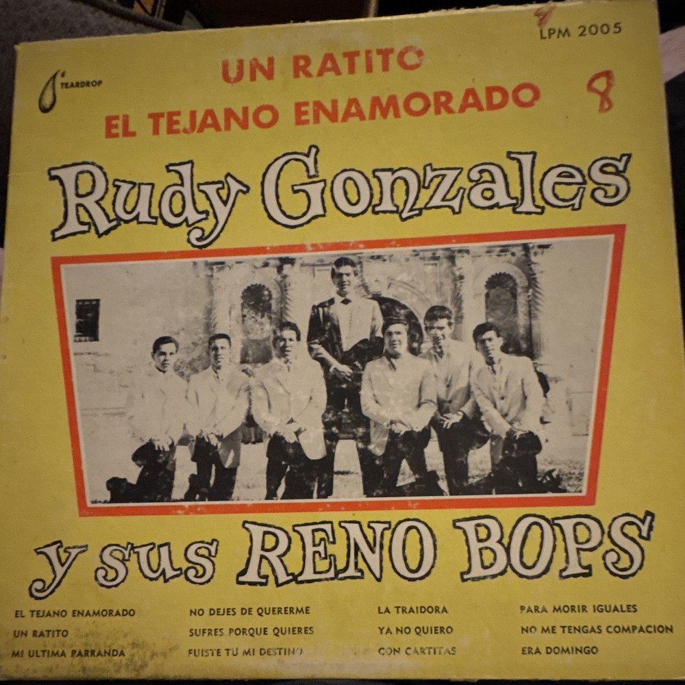 Rudy Gonzales & Reno Bops Un Ratito/El Tejano Enamorado Vinyl LP 1968