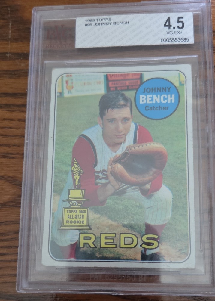 1969 Topps - Johnny Bench #95