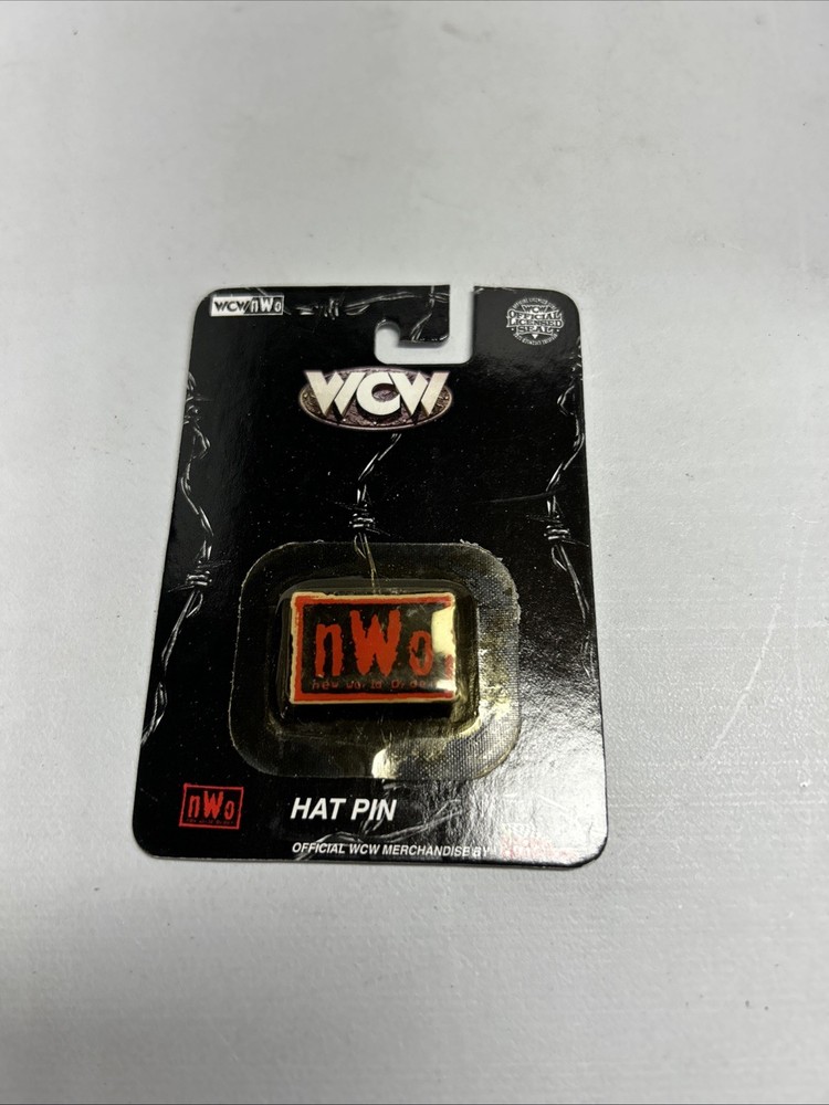 1999 Vintage  NWO World Championship Wrestling WCW Hat Pin Sealed