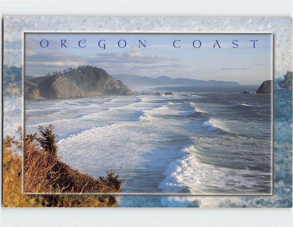 Postcard Scenic View Oregon Coast USA