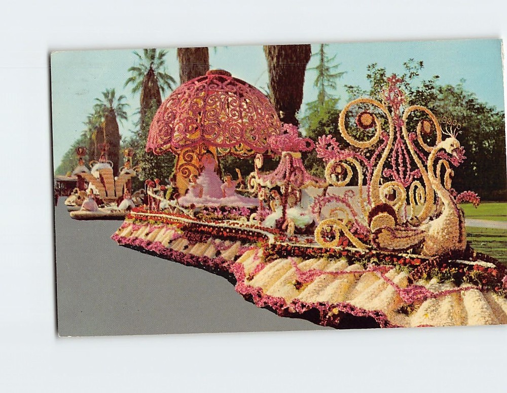 Postcard Tournament of Roses Parade Pasadena California USA