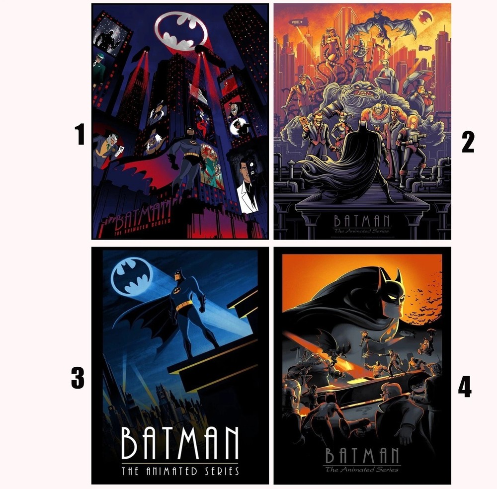 Custom Batman The Animated Series Poster