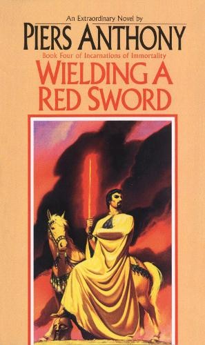 Piers Anthony Wielding a Red Sword (Paperback) Incarnations of ImmortalityAnother great item from Rarewaves USA | Free delivery!