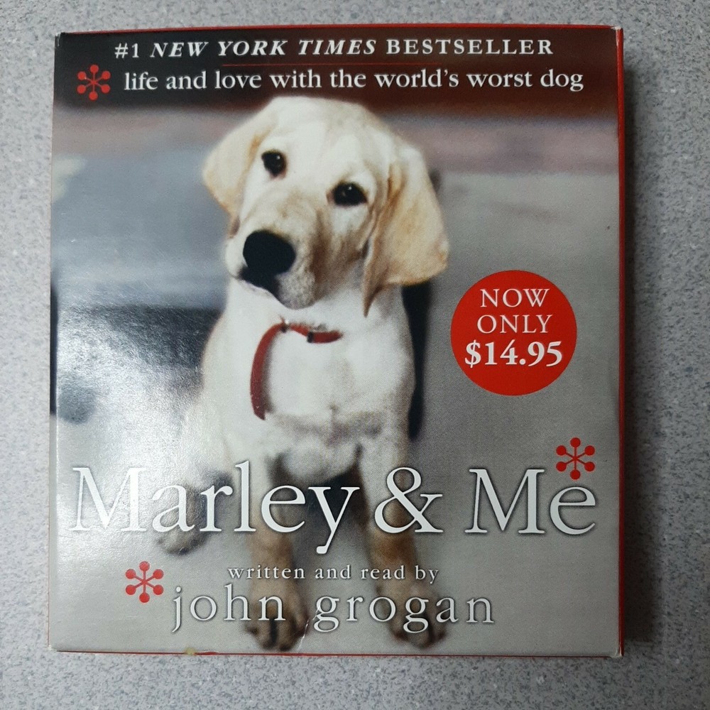 Marley & Me: World's Worst Dog by John Grogan (2008, CD, Abridged edition)