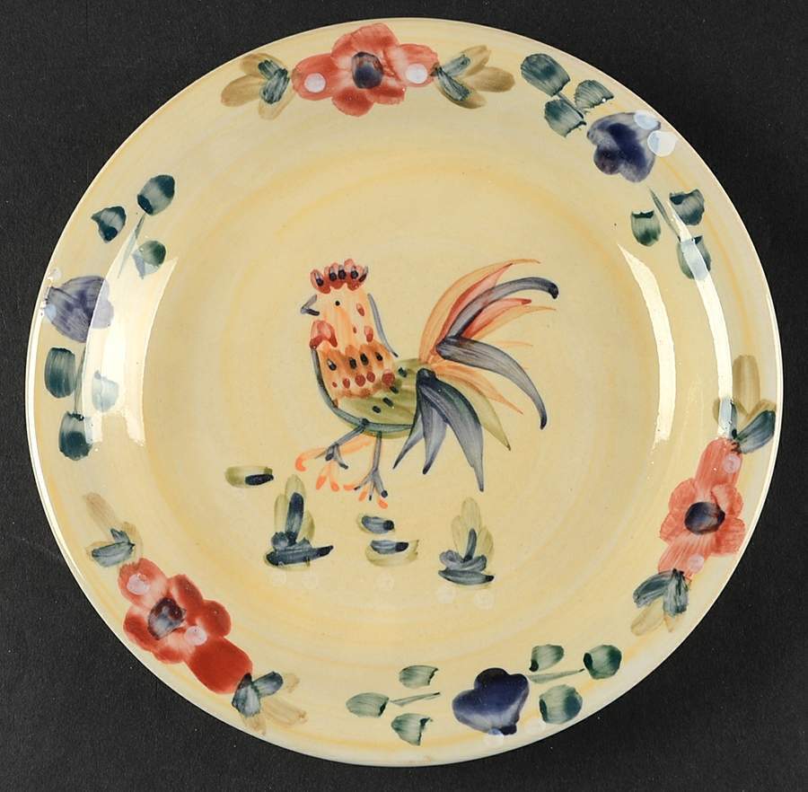 Gibson Designs Good Morning-Tan  Salad Plate 4742320