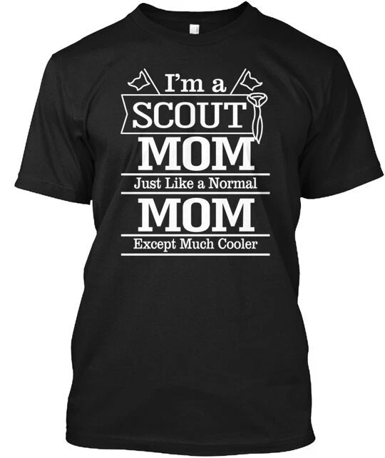 I'm A Scout Mom T-Shirt Gift Size S to 4XL