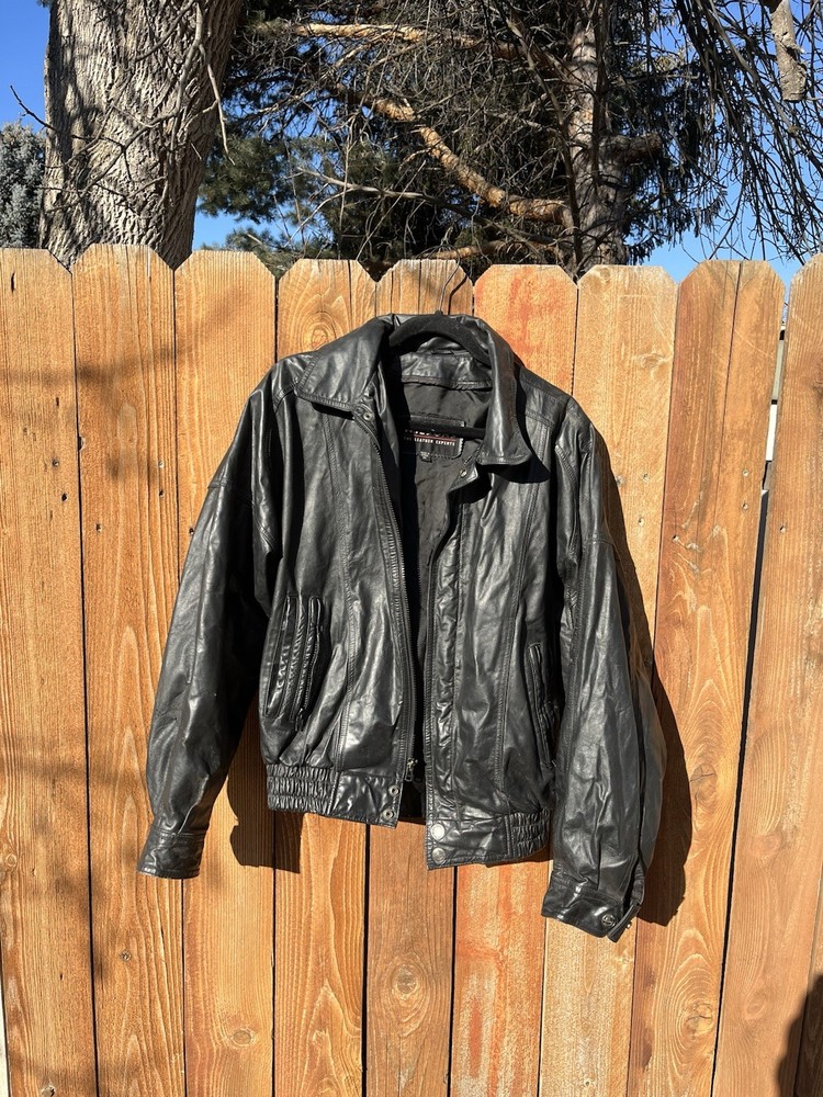 Vintage Distressed Wilson’s Leather Jacket (M)