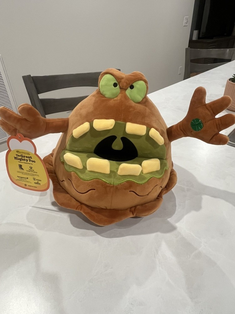 Conker's Bad Fur Day The Great Mighty Poo Singing Talking Plush WITH TAGS NO BAG