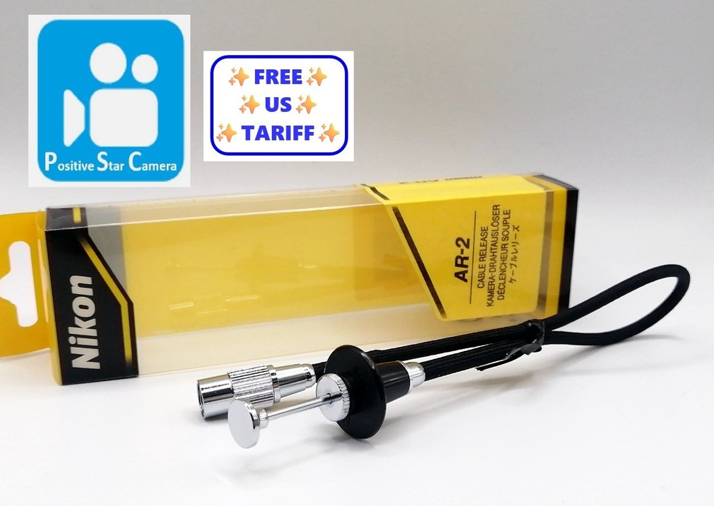 🎦👀✨Unused✨ Nikon AR-2 Shutter Cable Release for F FTn FT From JAPAN