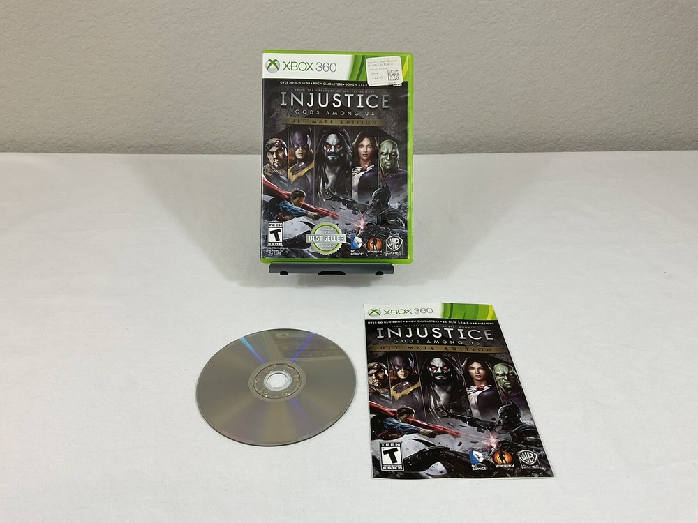 Injustice: Gods Among Us - Ultimate Edition (Microsoft Xbox 360, 2013) TESTED