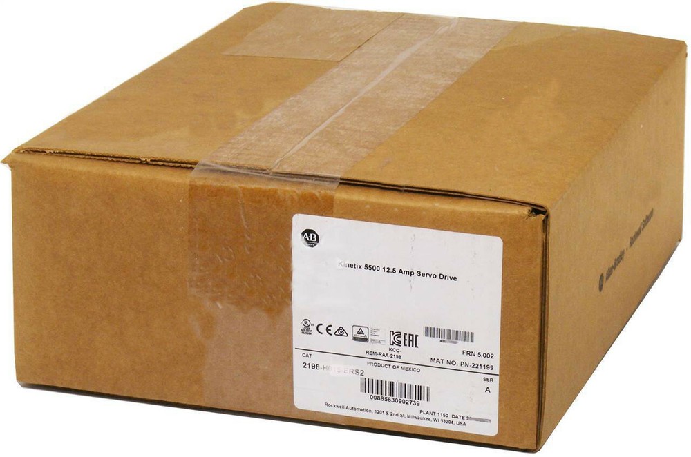 New AB 2198-H015-ERS Ser A Kinetix 5500 AC Servo Drive fedex or DHL