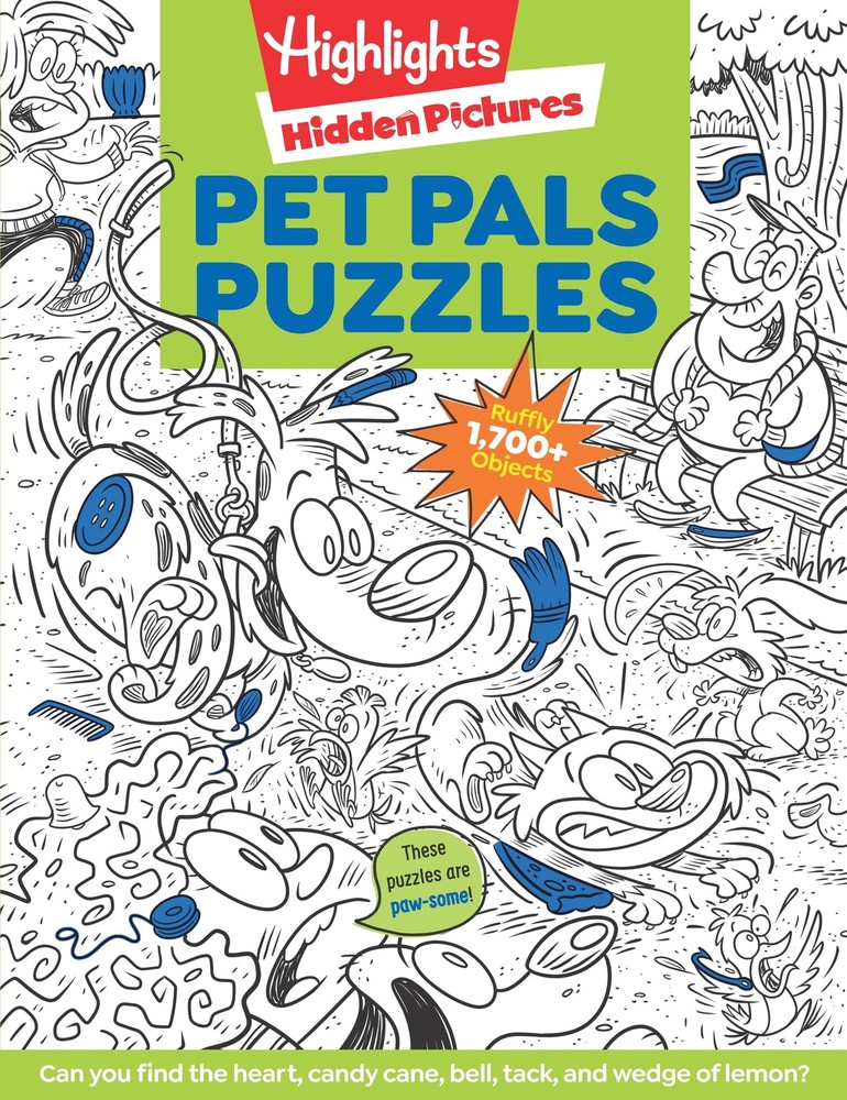 Pet Pals Puzzles (Highlights Hidden Pictures) Multicolor