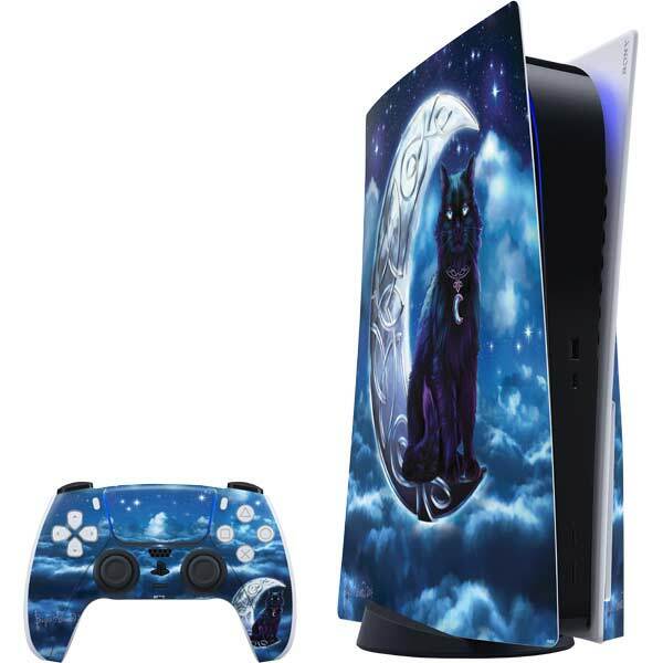 Fantasy & Dragons PS5 Bundle Skin - Celtic Black Cat