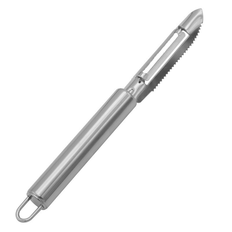 Kitchen Cylindrical Handle Fruit Potato Peeler Cutter Tool