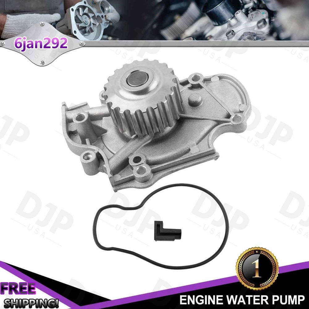 Cooling Water Pump For 1990-02 Honda Accord Odyssey Prelude Acura CL Oasis 2.3L