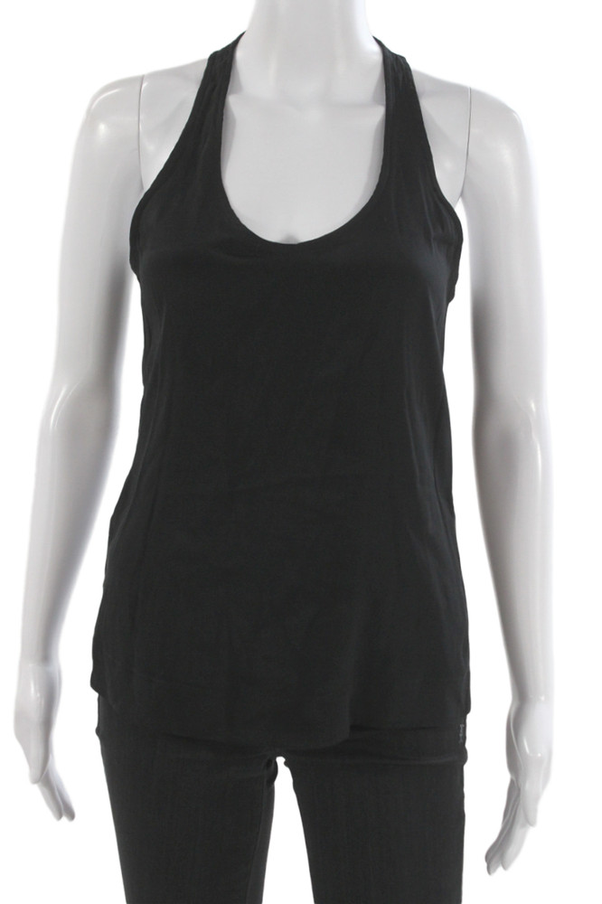 Jennifer Hope Women Basic Halter Tank Black Sleeveless Size XSFree Shipping in US $100+ Orders | $6.95 Orders Below