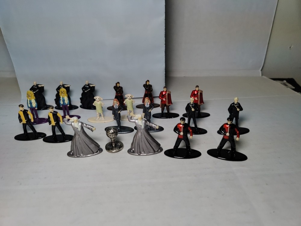 22 Harry Potter Nano Metalfigs lot, JADA Die-Cast, headless nick, rares