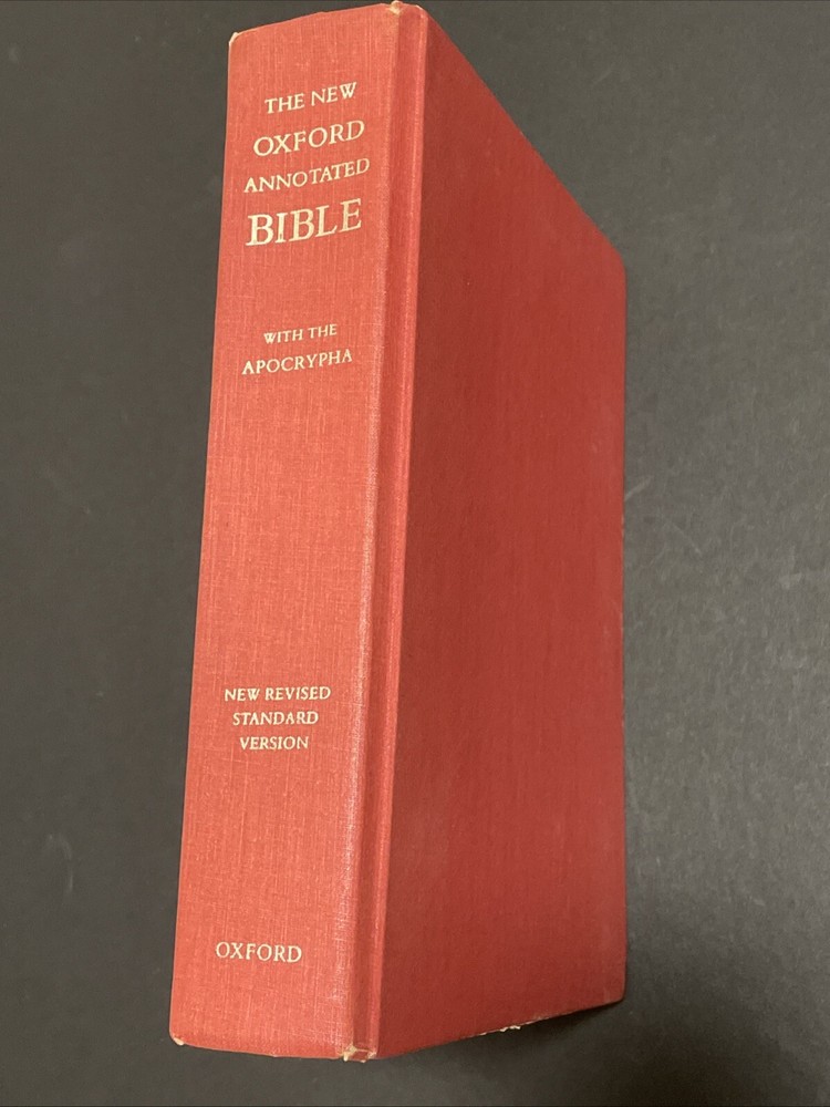 The New Oxford Annotated Bible with Apocrypha - Revised Standard Version - 1989