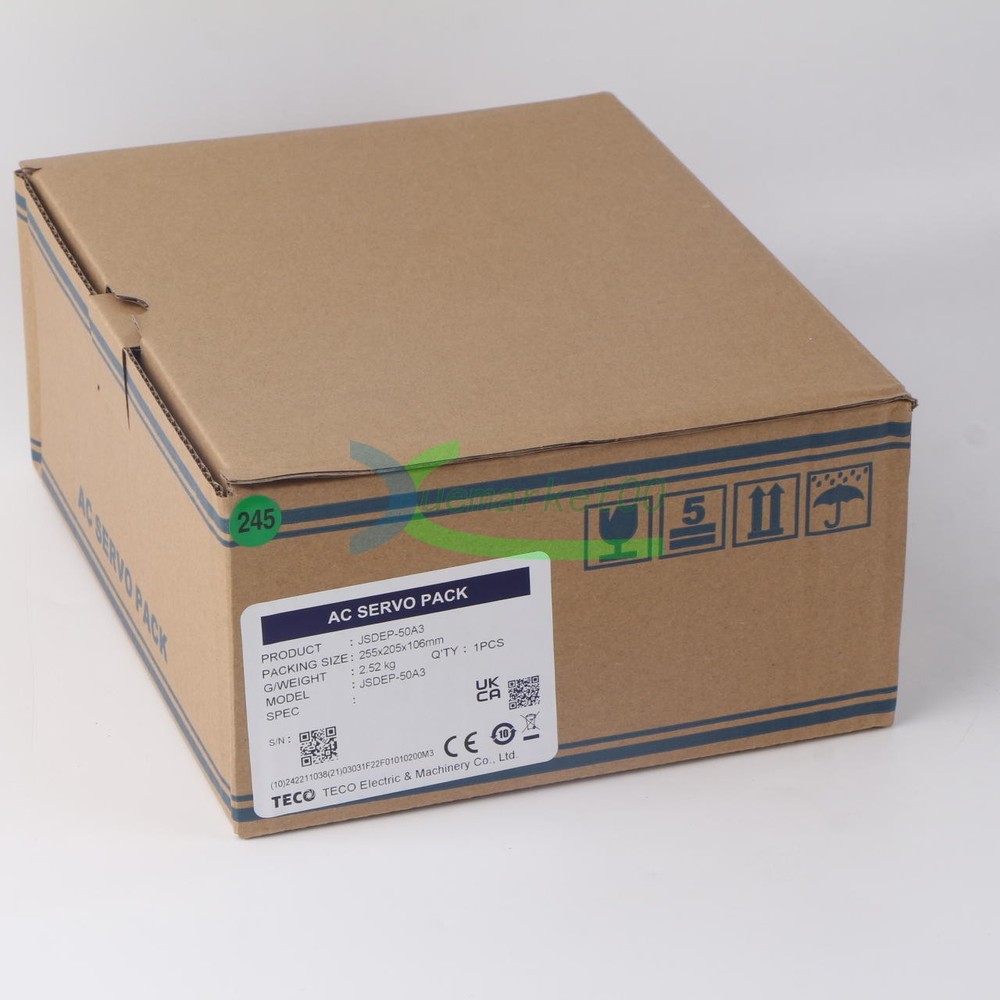 One New TECO JSDEP-50A3 Servo Drives