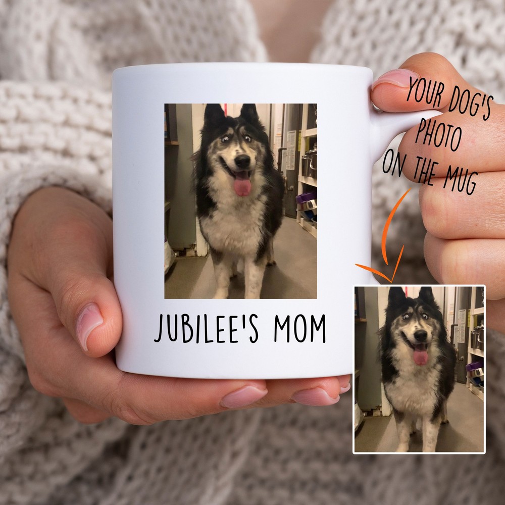 Custom Dog Mug. Dog Mom Mug Custom Dog Mom Gift Gift For Dog Mom Personalized