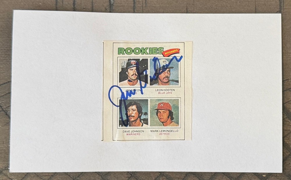 Jim Gideon Signed 3