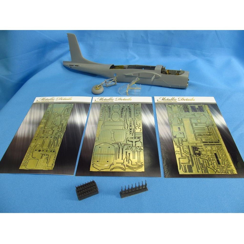 B-26 Invader. Aircraft Exterior & Interior Detailing set (for ICM)1:48 Resin, PE